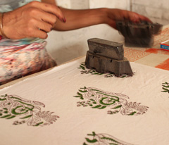  Block Printing on Fabric 